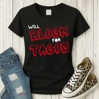 Funny Football Lineman Serving Pancakes Offensive Line Women's T-Shirt thumb 3