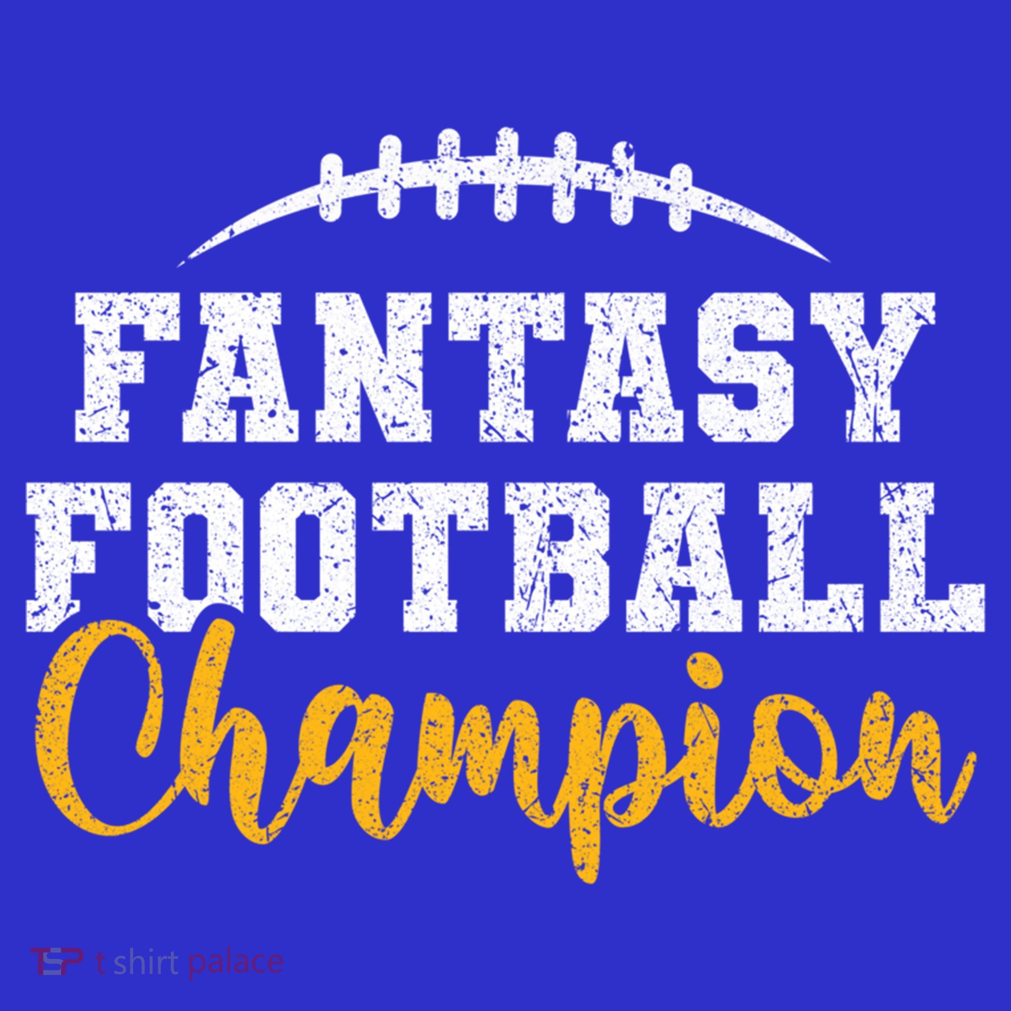 Fantasy Football League Winner Fantasy Football Champion Gift T-Shirt