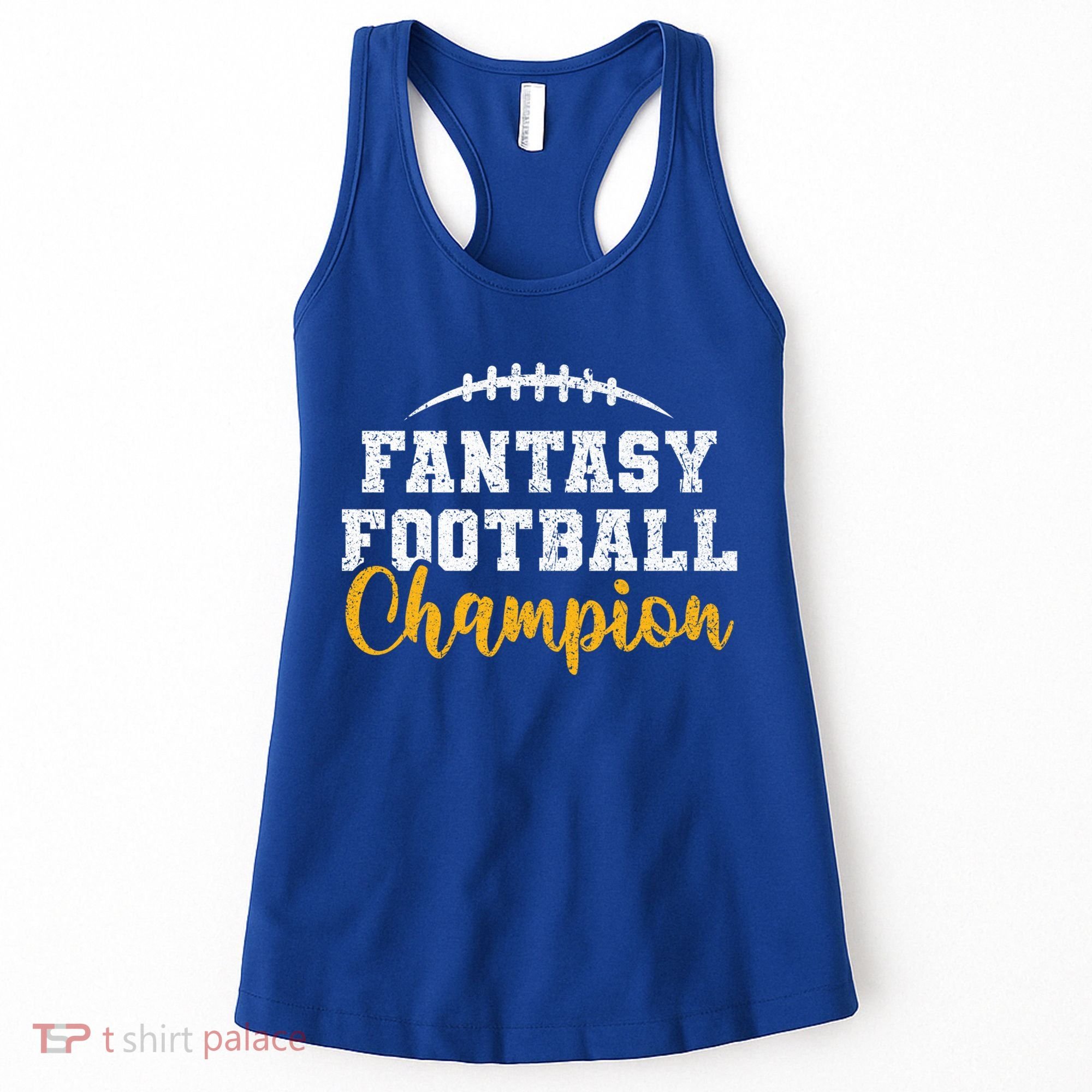 Fantasy Football League Winner Fantasy Football Champion Gift Women's Tank Top