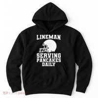 Funny Football Lineman Art For Offensive Lineman Hoodie thumb 0