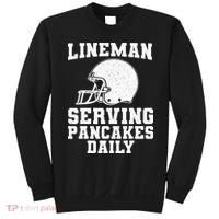 Funny Football Lineman Art For Offensive Lineman Sweatshirt thumb 0