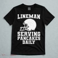 Funny Football Lineman Art For Offensive Lineman T-Shirt thumb 5