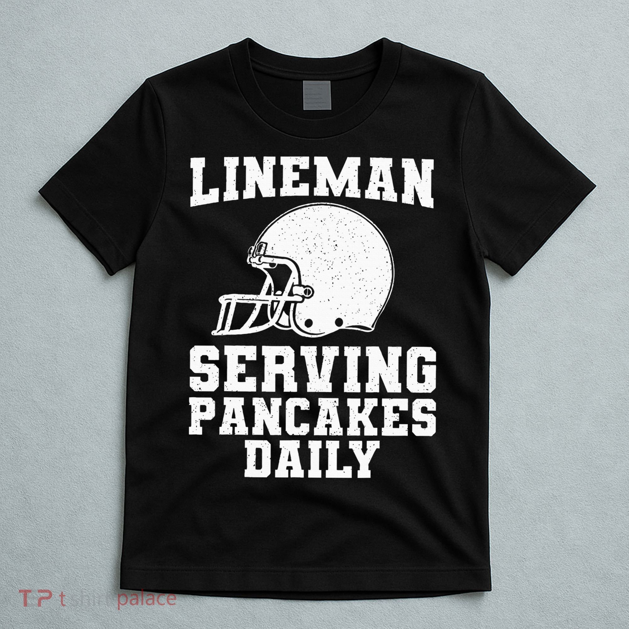 Funny Football Lineman Art For Offensive Lineman T-Shirt