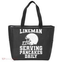 Funny Football Lineman Art For Offensive Lineman Tote Bag thumb 0