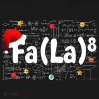 Funny Fa La 8 Merry Xmas Song Math Teacher Santa Hat Women's Hoodie thumb 2
