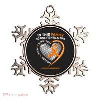 Family Fight Leukemia Awareness Products Gift Ornament thumb 0