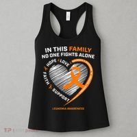 Family Fight Leukemia Awareness Products Gift Women's Tank Top thumb 3