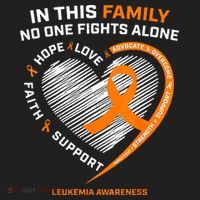 Family Fight Leukemia Awareness Products Gift Hat thumb 2