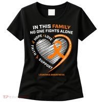 Family Fight Leukemia Awareness Products Gift Women's T-Shirt thumb 0