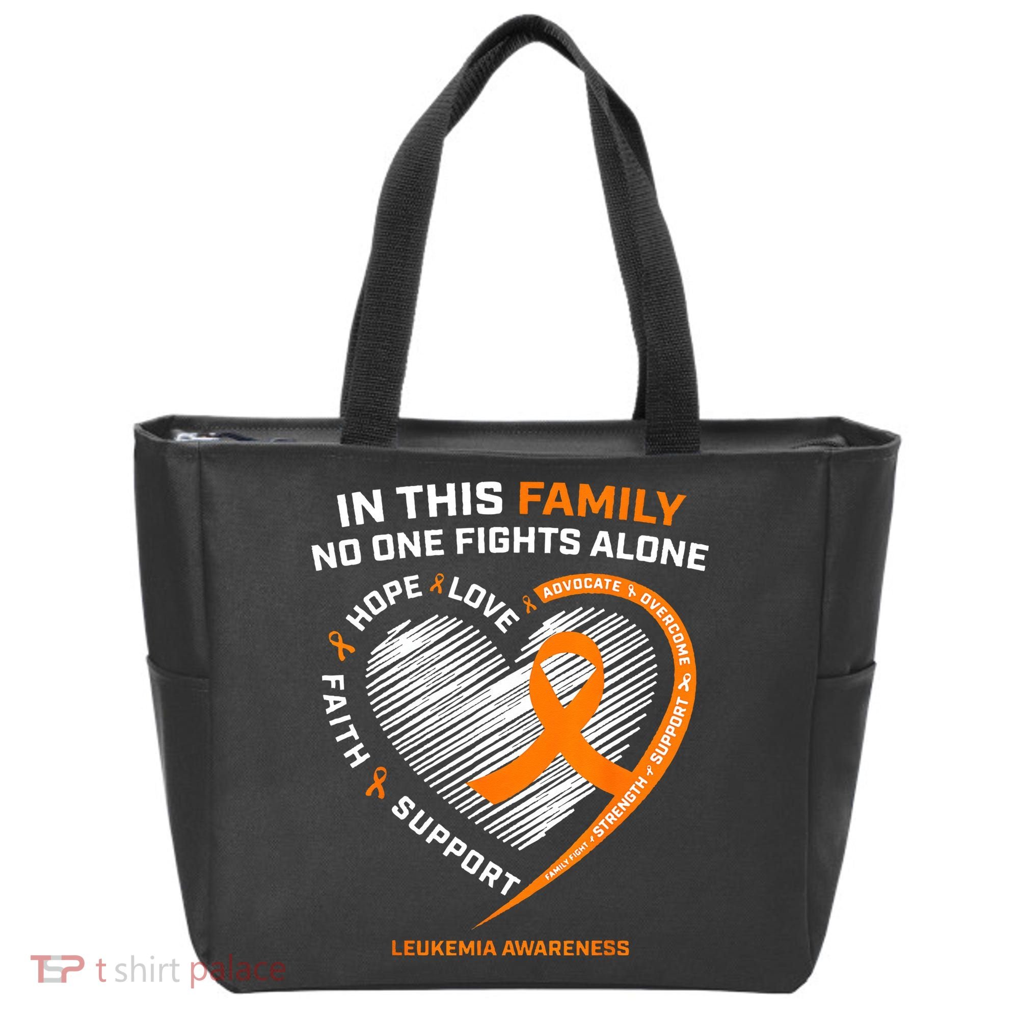 Family Fight Leukemia Awareness Products Gift Tote Bag