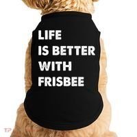 Funny Frisbee Life Is Better With Frisbee Funny Gift Doggie Tank thumb 0
