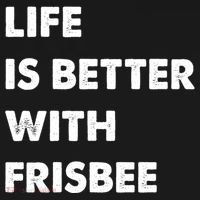 Funny Frisbee Life Is Better With Frisbee Funny Gift Doggie Tank thumb 4