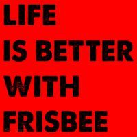 Funny Frisbee Life Is Better With Frisbee Funny Gift Santa Hat thumb 1