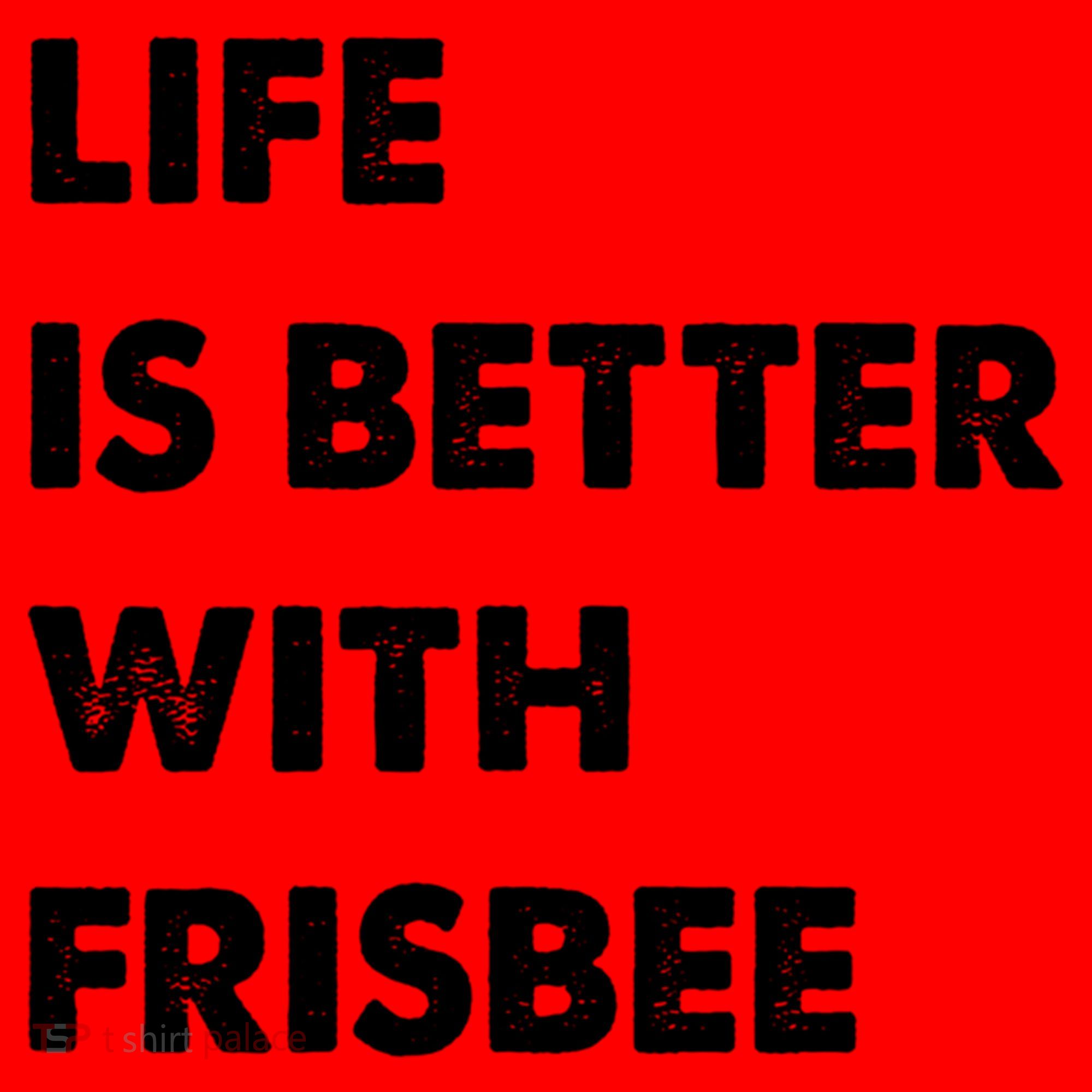 Funny Frisbee Life Is Better With Frisbee Funny Gift Santa Hat