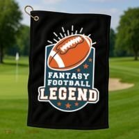 Fantasy Football Legend Golf Towel thumb 1
