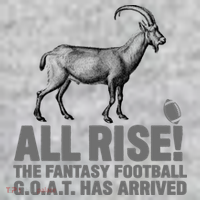 Fantasy Football League Funny Draft All Rise GOAT Champion  Sweatshirt thumb 2