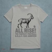 Fantasy Football League Funny Draft All Rise GOAT Champion  T-Shirt thumb 5