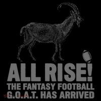 Fantasy Football League Funny Draft All Rise GOAT Champion  Coffee Mug thumb 5