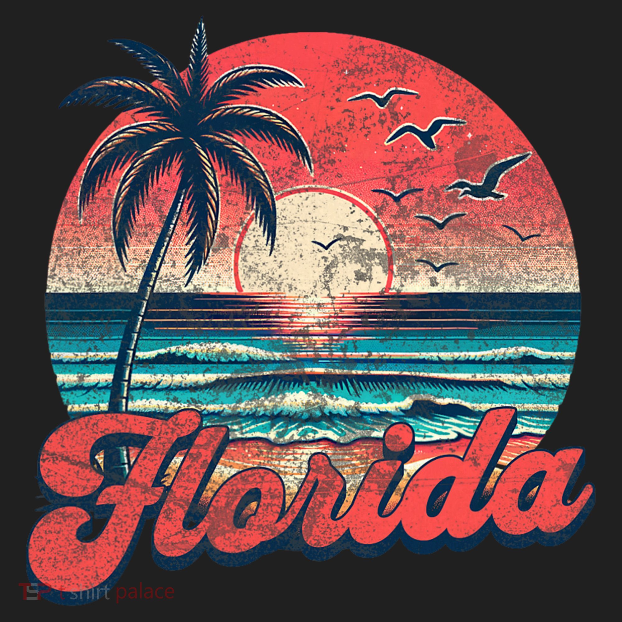 Florida Golf Towel