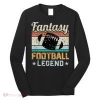 Fantasy Football Legend Retro Style Long Sleeve Shirt thumb 0