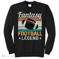 Fantasy Football Legend Retro Style Sweatshirt thumb 0