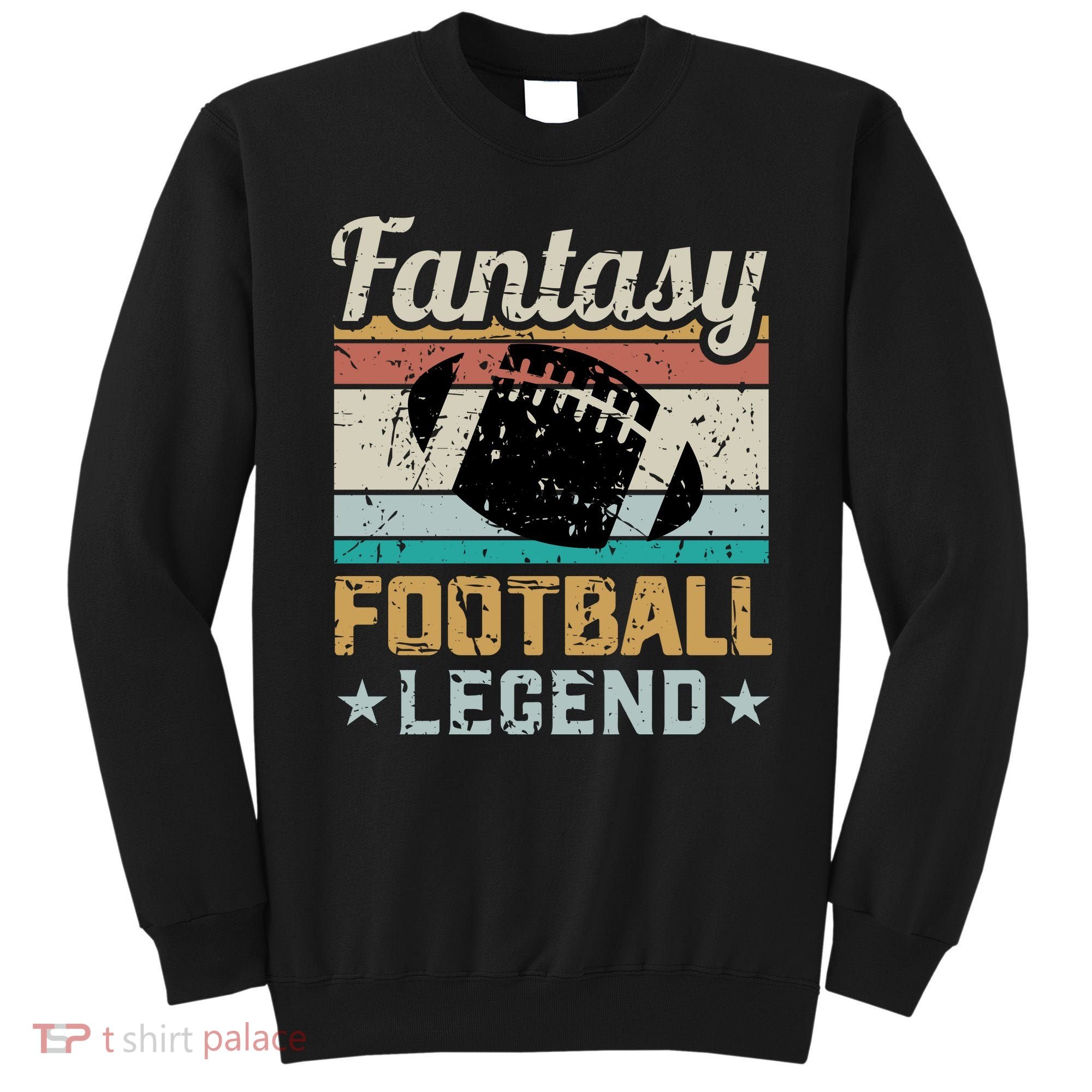 Fantasy Football Legend Retro Style Sweatshirt