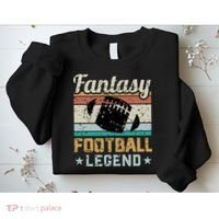 Fantasy Football Legend Retro Style Sweatshirt thumb 2
