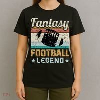 Fantasy Football Legend Retro Style T-Shirt thumb 4