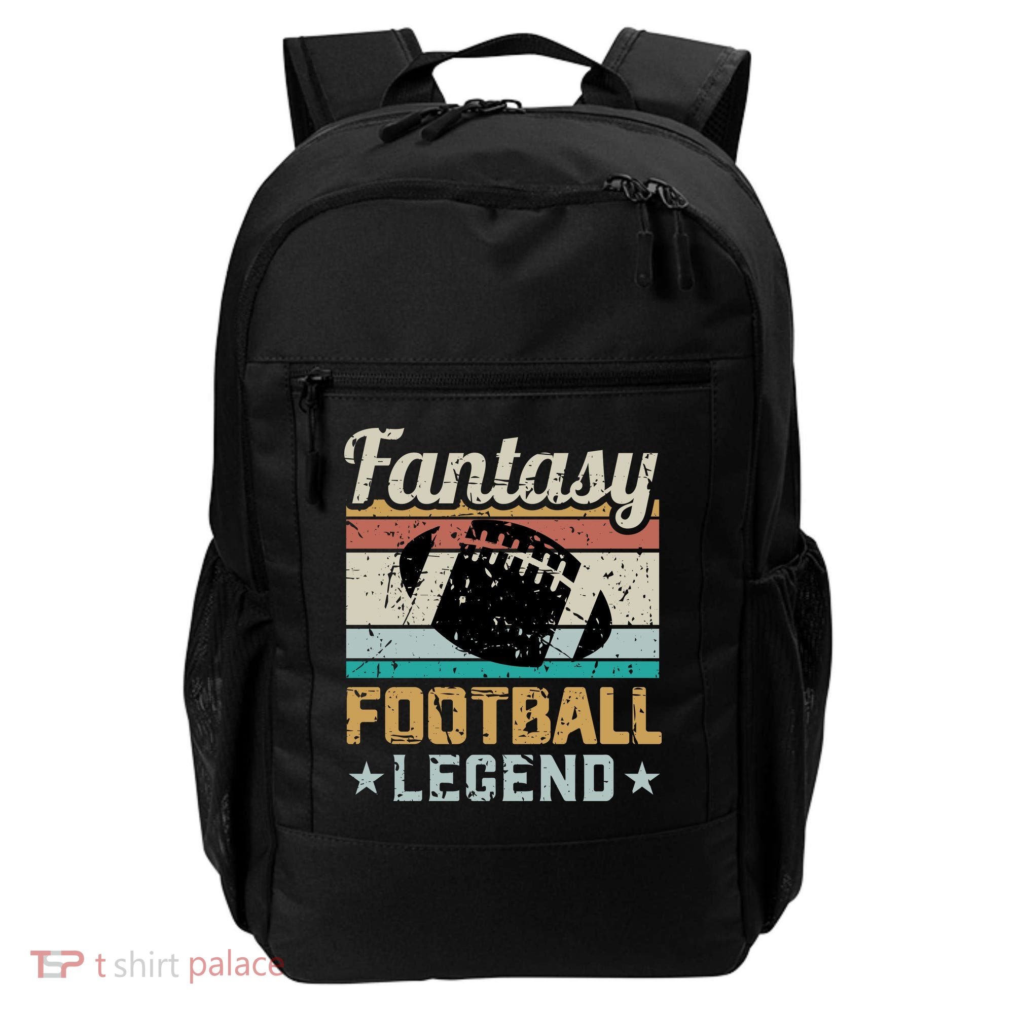 Fantasy Football Legend Retro Style Backpack