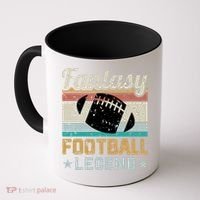 Fantasy Football Legend Retro Style Coffee Mug thumb 0