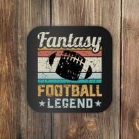 Fantasy Football Legend Retro Style Coaster thumb 0