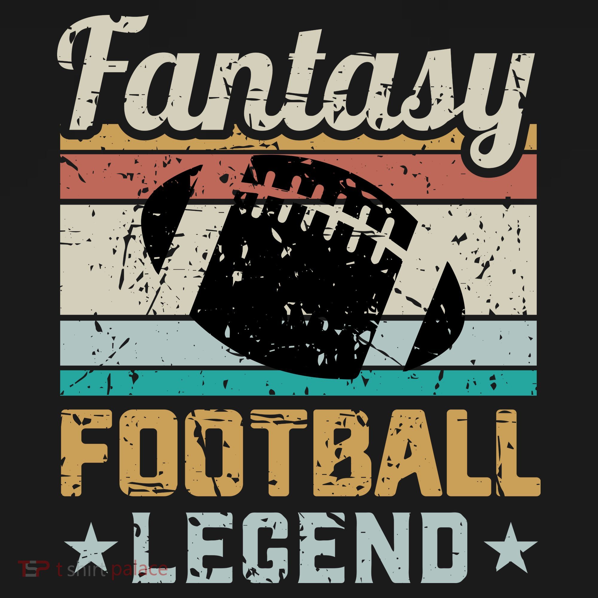 Fantasy Football Legend Retro Style Women's Hoodie