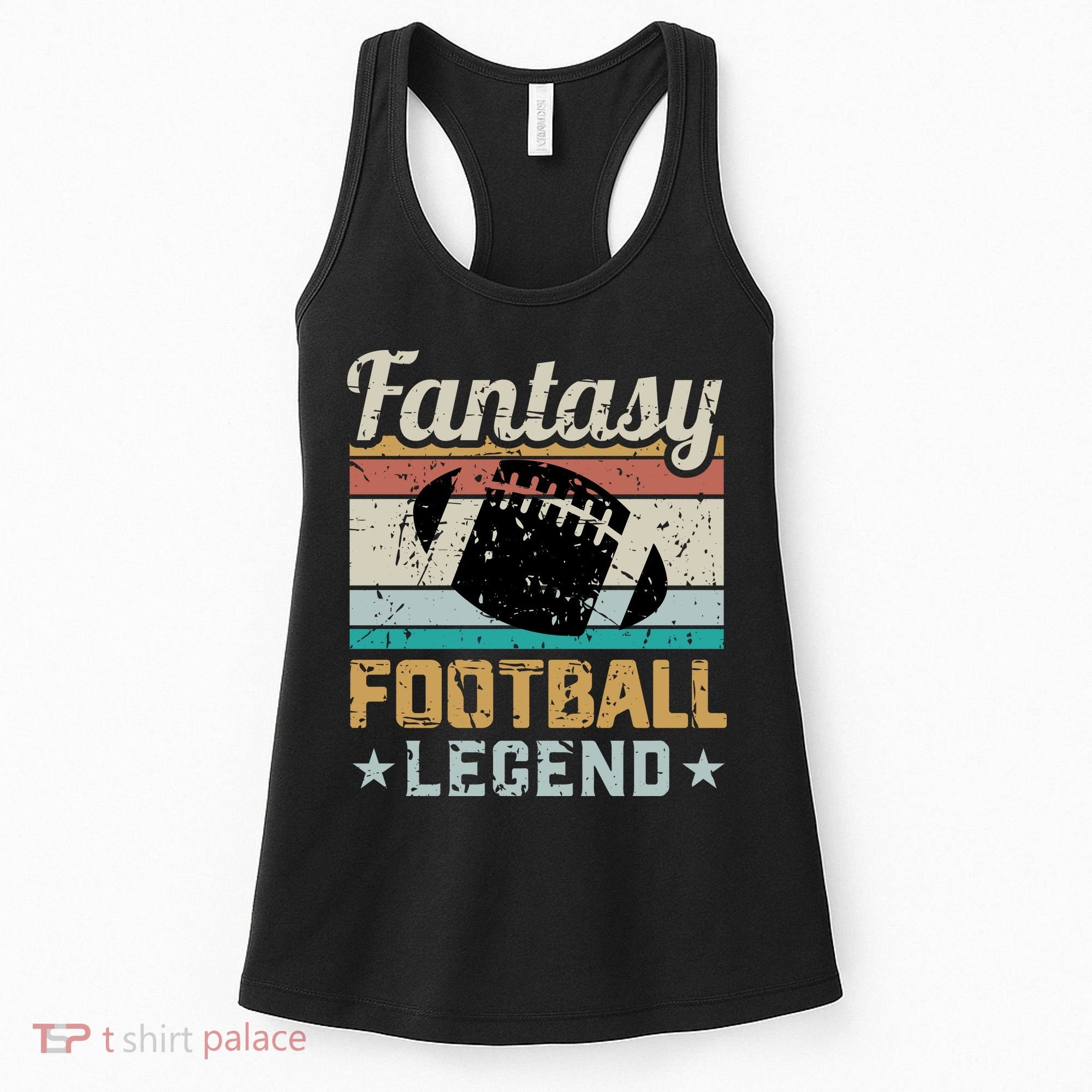 Fantasy Football Legend Retro Style Women's Tank Top