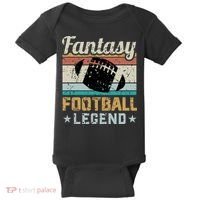 Fantasy Football Legend Retro Style Baby Bodysuit thumb 0