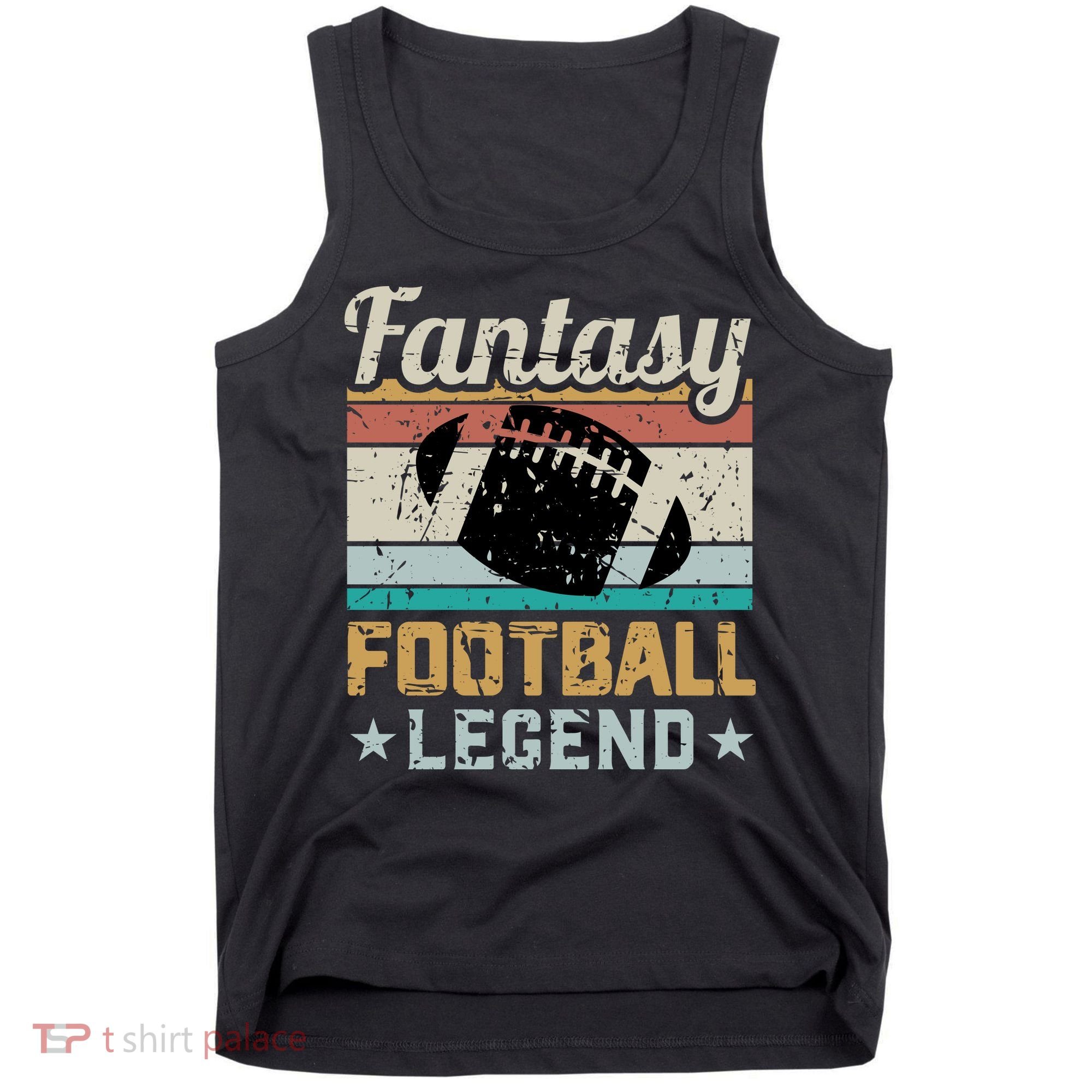 Fantasy Football Legend Retro Style Tank Top