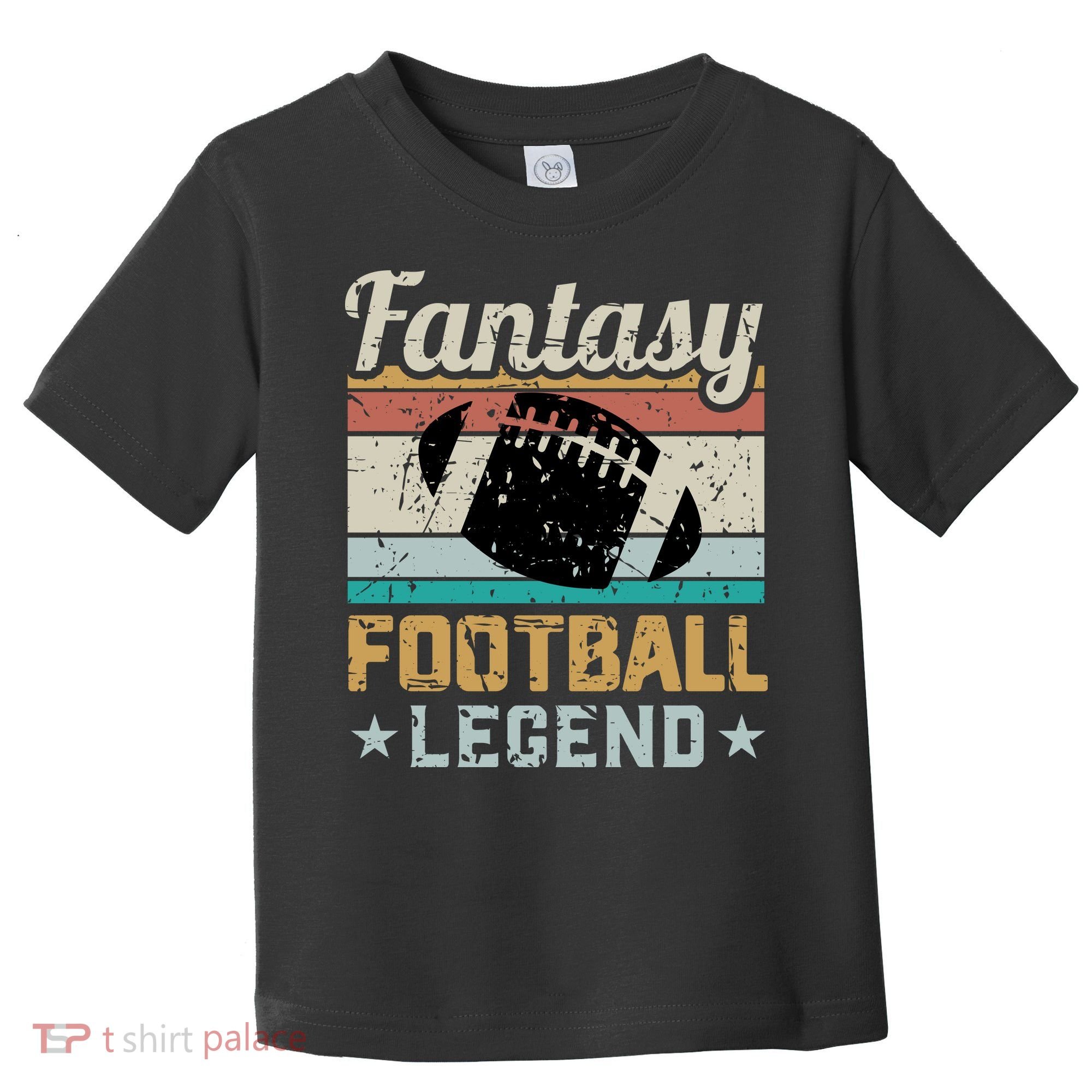 Fantasy Football Legend Retro Style Toddler T-Shirt