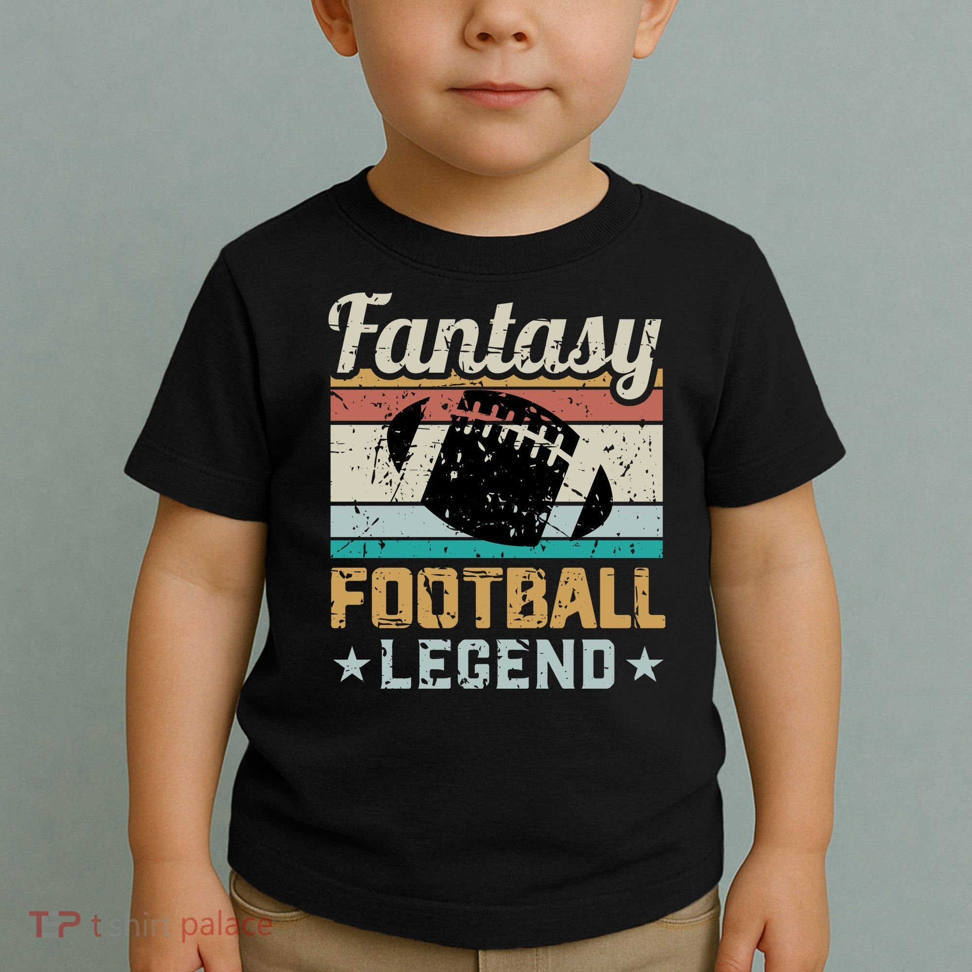 Fantasy Football Legend Retro Style Toddler T-Shirt