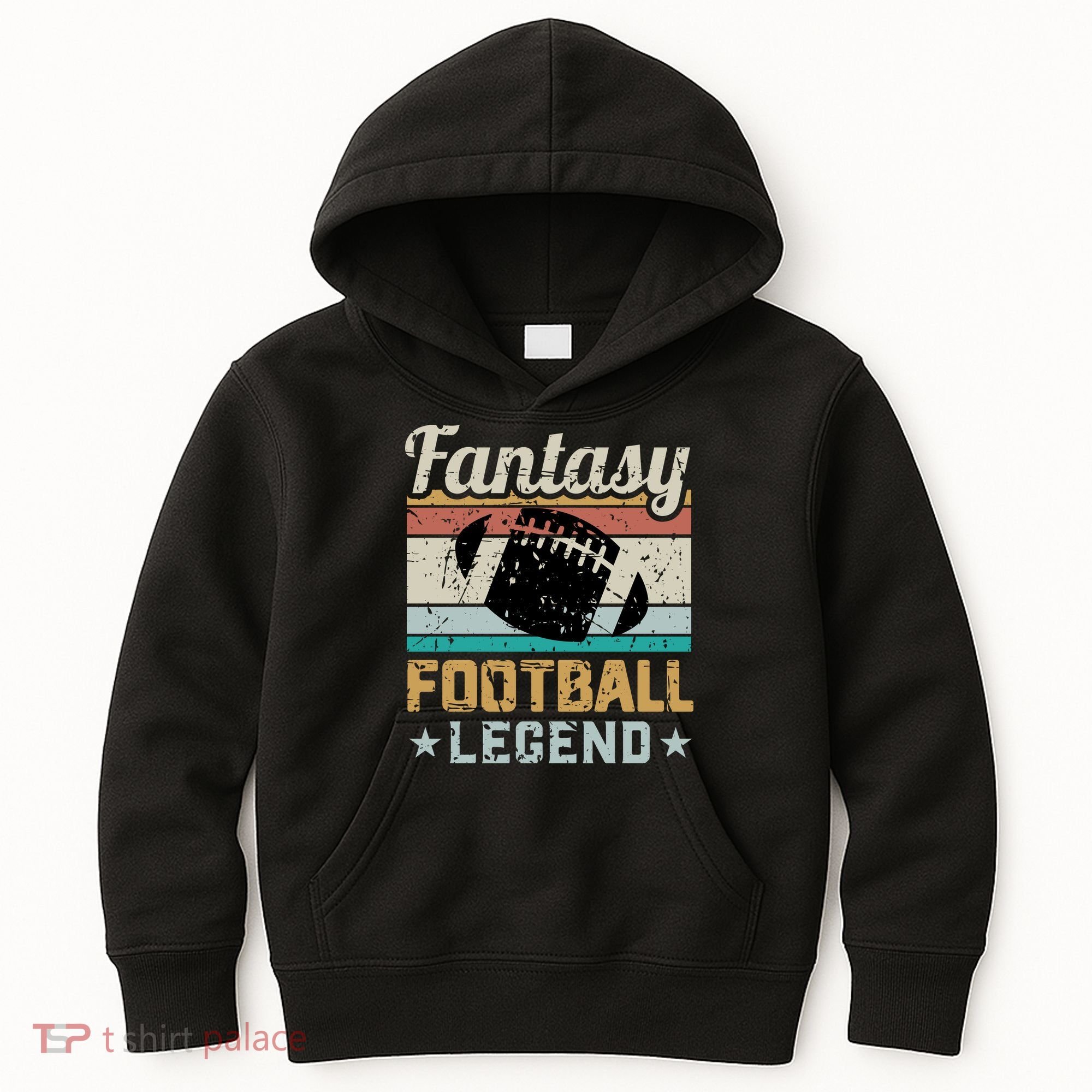 Fantasy Football Legend Retro Style Kids Hoodie