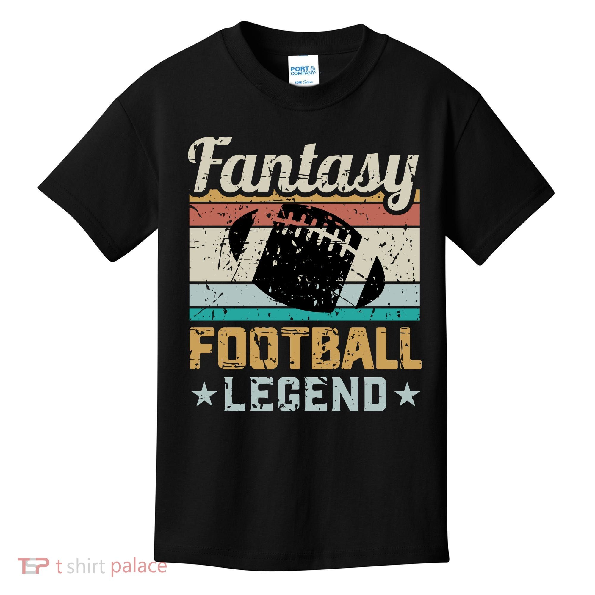 Fantasy Football Legend Retro Style Kids T-Shirt