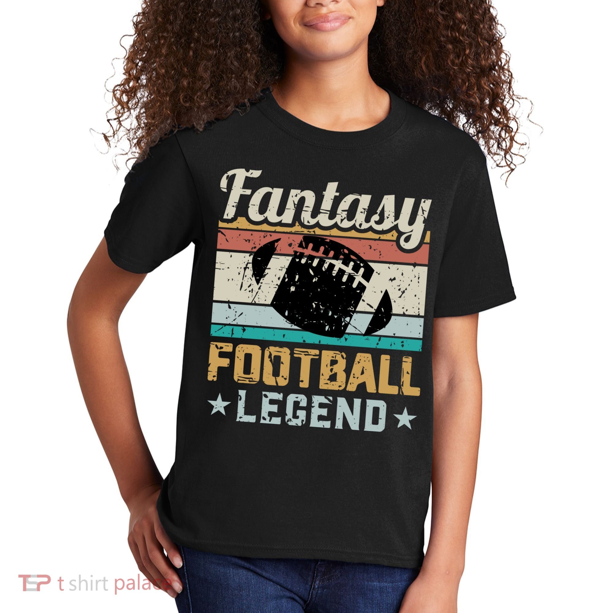 Fantasy Football Legend Retro Style Kids T-Shirt