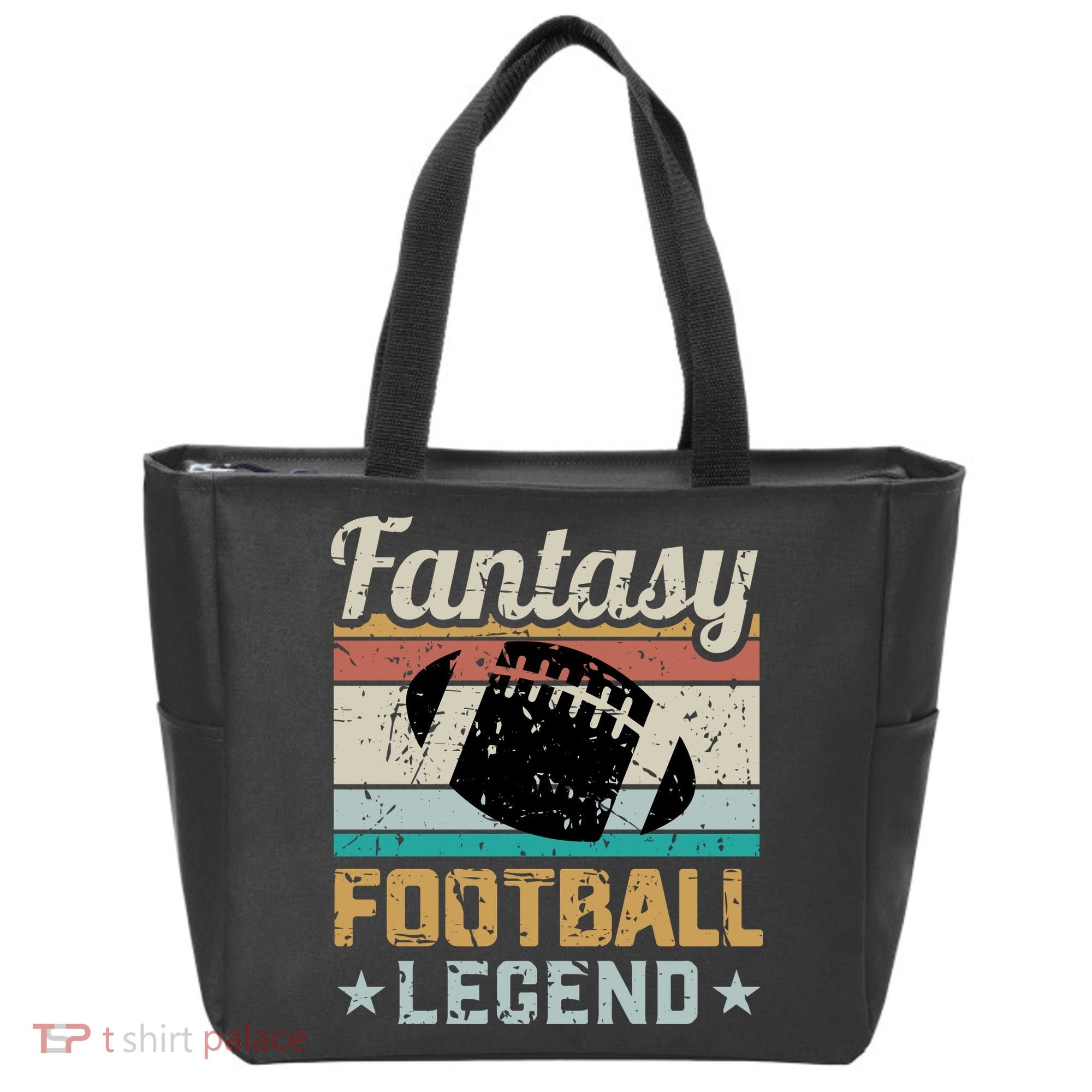 Fantasy Football Legend Retro Style Tote Bag