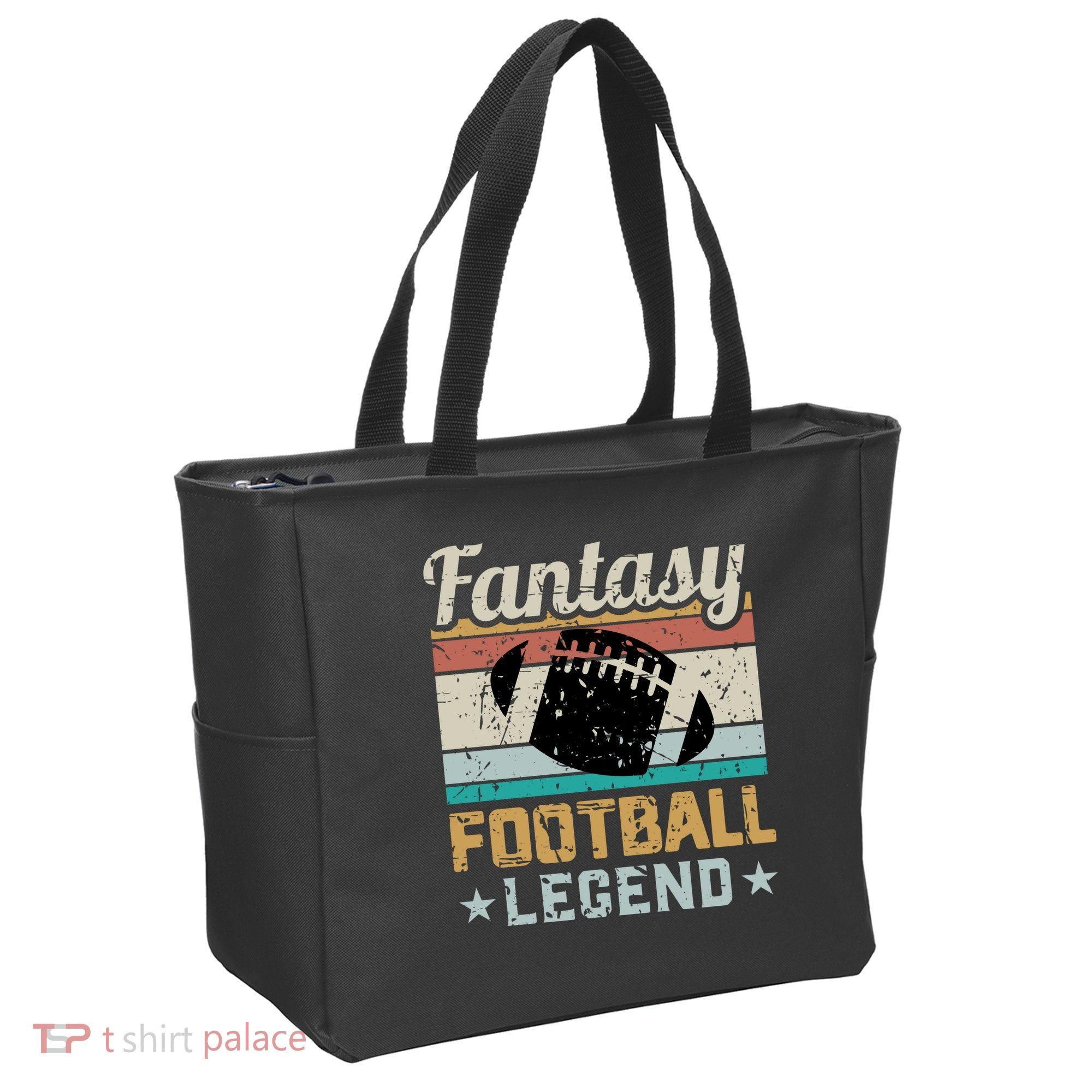 Fantasy Football Legend Retro Style Tote Bag