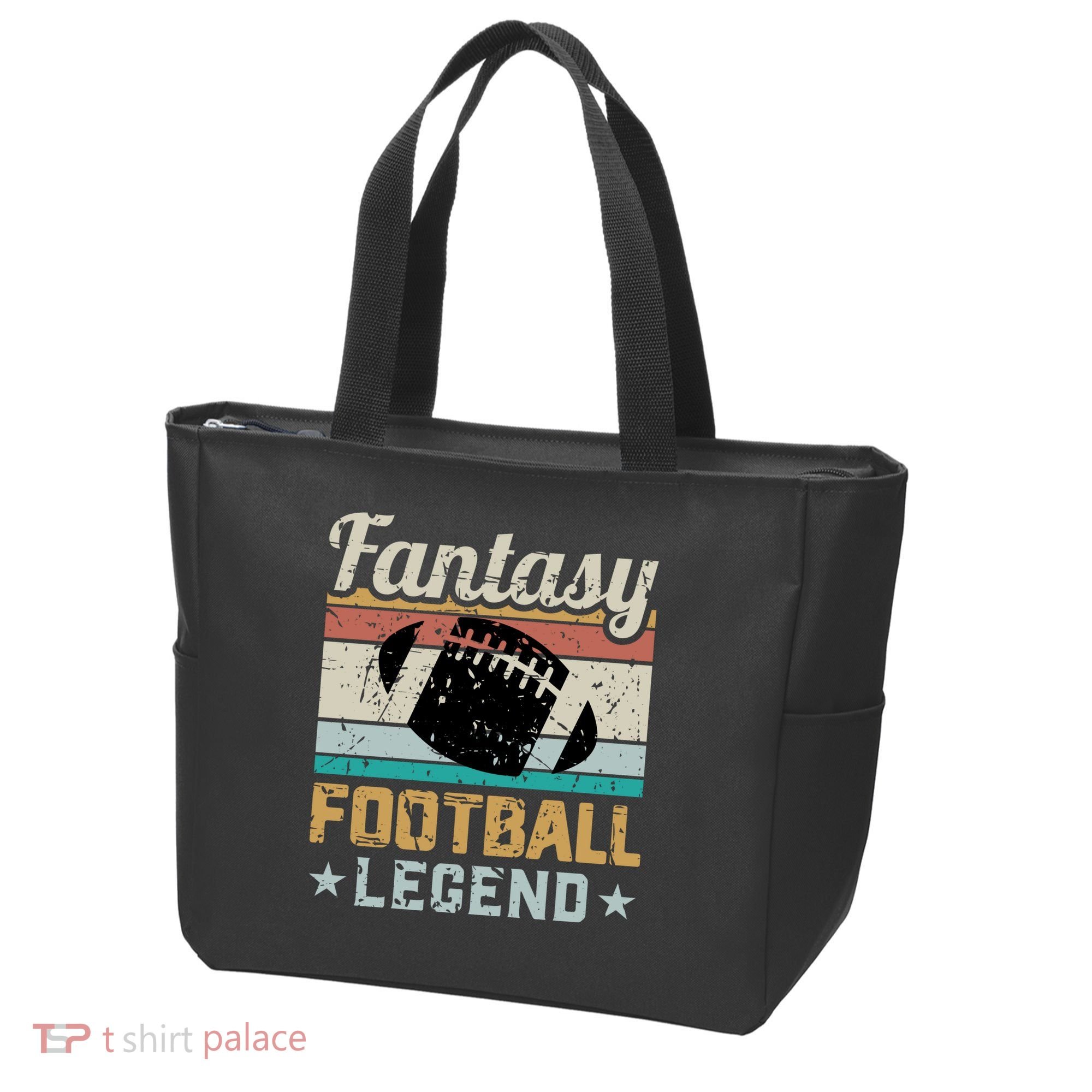Fantasy Football Legend Retro Style Tote Bag