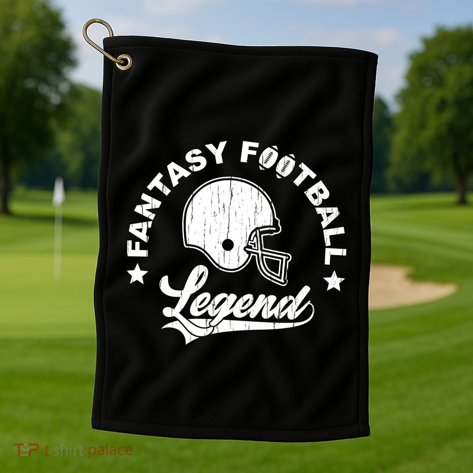 Fantasy Football Legend Funny Gift Golf Towel
