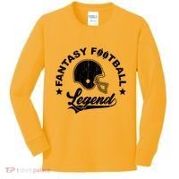 Fantasy Football Legend Funny Gift Kids Long Sleeve Shirt thumb 0