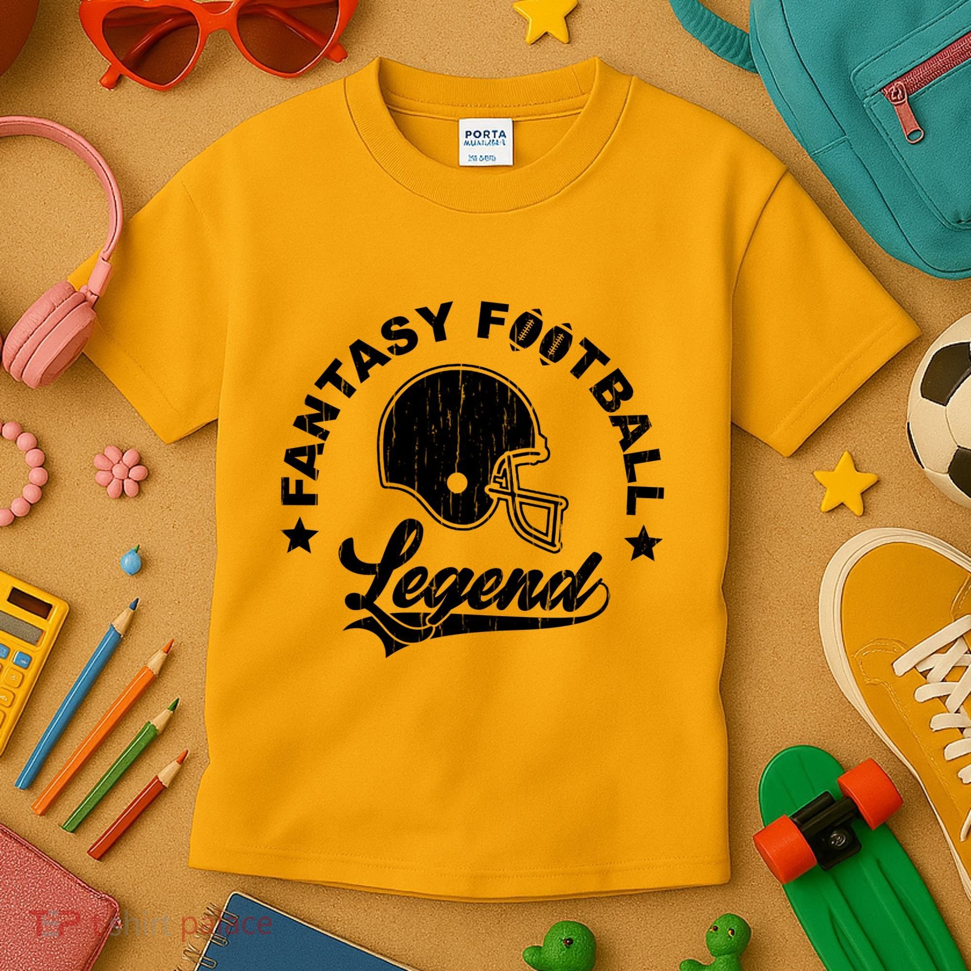 Fantasy Football Legend Funny Gift Kids T-Shirt