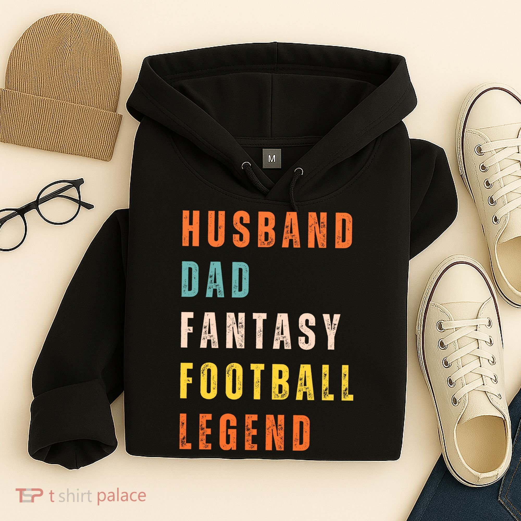Fantasy Football Legend Gift For Dad Husband Hoodie