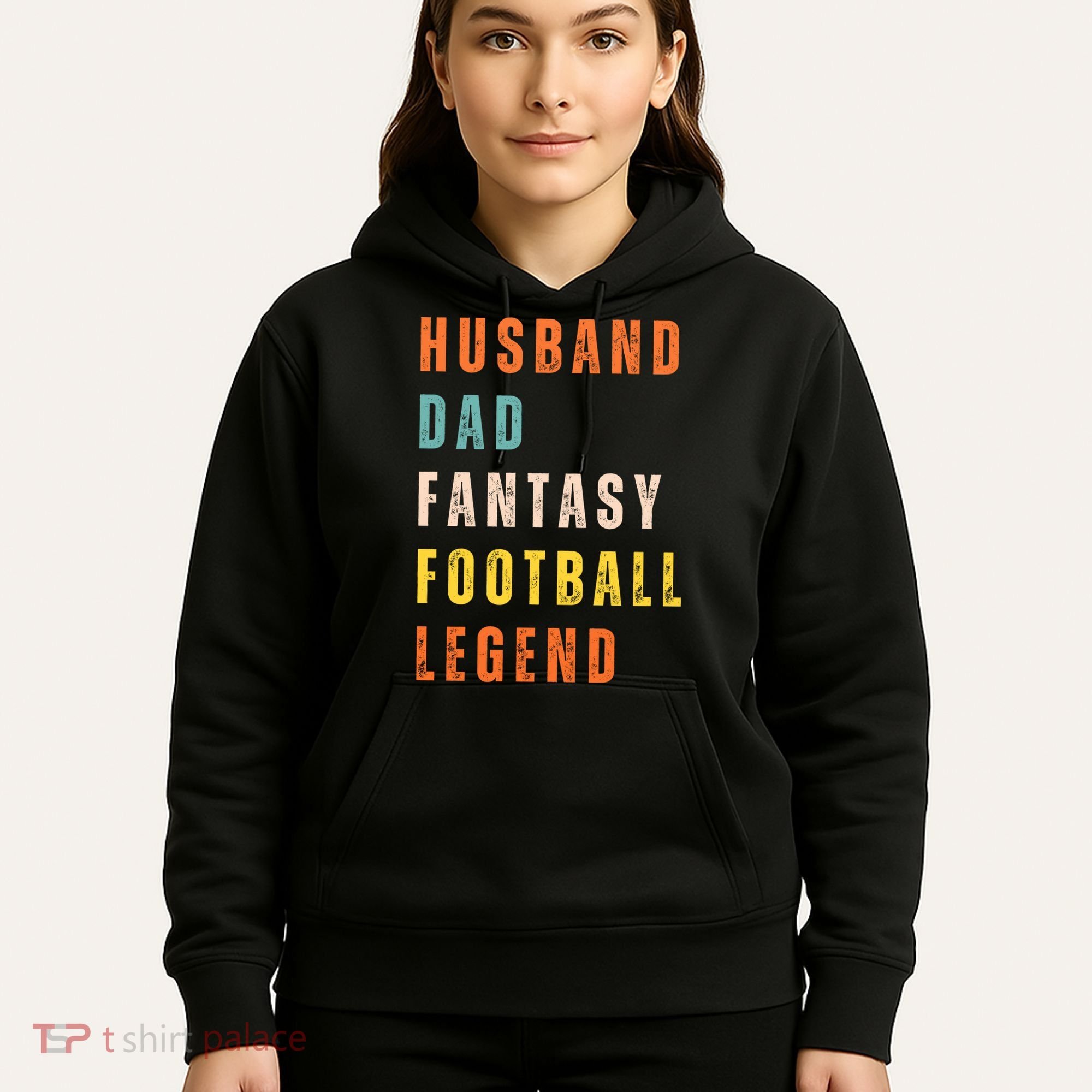 Fantasy Football Legend Gift For Dad Husband Hoodie
