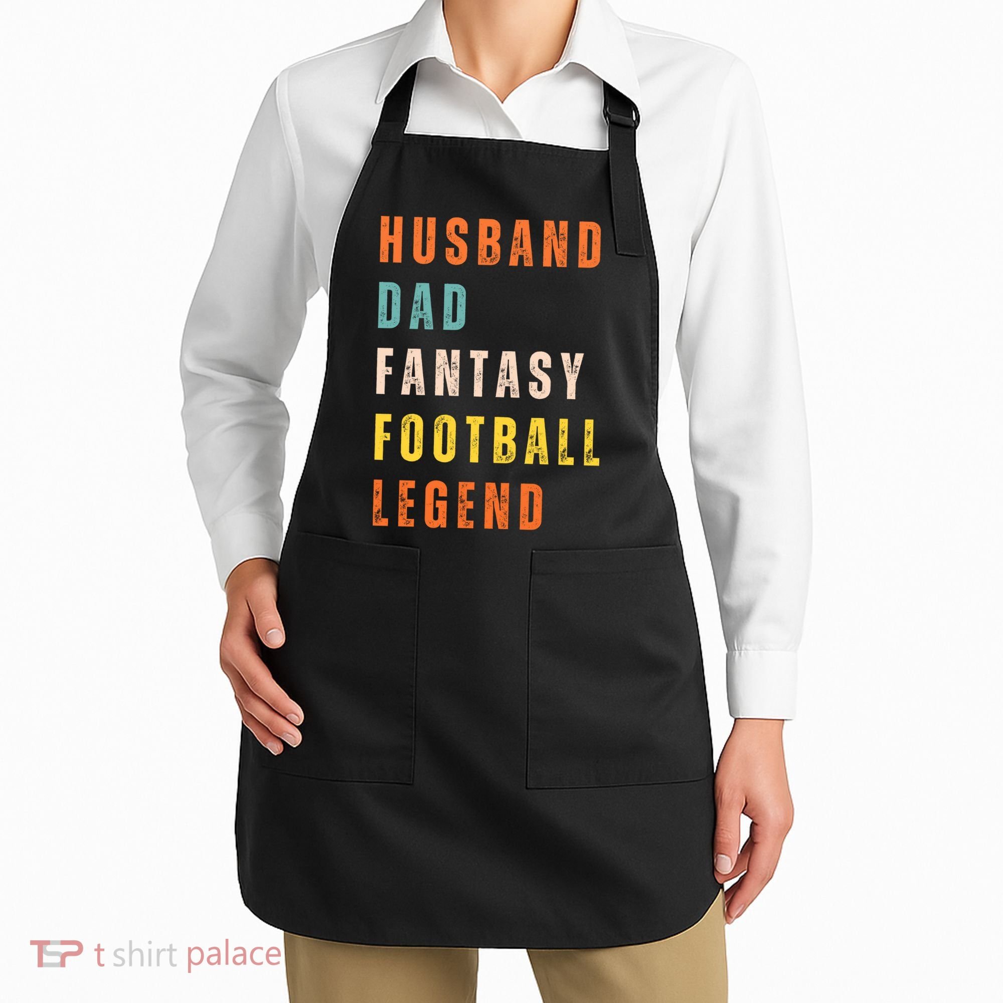 Fantasy Football Legend Gift For Dad Husband Apron