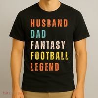 Fantasy Football Legend Gift For Dad Husband T-Shirt thumb 3